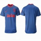 2020-2021 Atletico Madrid club thailand version blue soccer jersey away