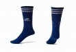 Adidas blue kids soccer socks