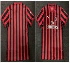 2019-2020 AC milan club thailand version red soccer jersey home