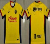 2024-2025 Americas thailand version yellow soccer jerseys home