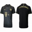 2021 Bayern Munich club thailand version black soccer jerseys away