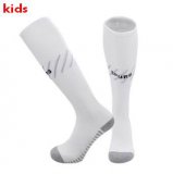 2023-2024 Tottenham Hotspur Club white kid soccer socks home