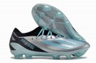 2023 Adidas Messi full knit FG football shoes sliver black blue