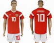 2018 World cup Russia #10 OZAGOEU red soccer jersey home