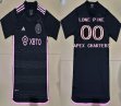 Custom 2023-2024 Club Internacional de Fútbol Miami thailand version black soccer jerseys