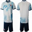 2021-2022 Norway team skyblue white soccer jersey away