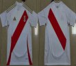 2024-2025 Peru team thailand version white red soccer jerseys home