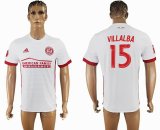 2017-2018 Atlanta United FC #15 VILLALBA Thailand version white soccer jersey away