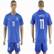2016-2017 Greece team VINTRA #11 blue soccer jersey away
