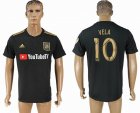 2018-2019 Los Angeles FC thailand version #10 VELA black soccer jersey home