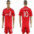 2016 Toronto FC GIOVINCO #10 red soccer jersey home