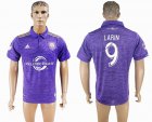 2017-2018 Orlando City Club #9 LARIN thailand version purple soccer jersey home