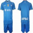 2023-2024 Napoli club blue soccer jerseys home