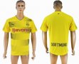 2017-2018 Dortmund thailand version yellow soccer jersey home