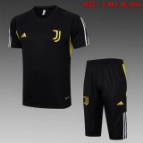 2023-2024 Juventus club black soccer Training clothes D831