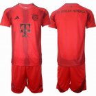 2024-2025 Bayern Munich club red soccer jerseys home