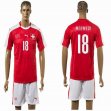 2015-2016 Switzerland national team MEHMEDI #18 jerseys red home