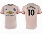 2018-2019 Manchester United Club #10 IBRAHIMOVIC thailand version pink soccer jersey