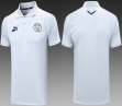 2023-2024 Manchester City Club light gray polo soccer shirts C991