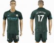 2017-2018 Manchester city club #17 DE BRUYNE soccer jersey second away