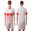 2016 Switzerland Team white soccer jerseys away