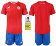 FIFA World Cup and Russia 2018 patch Costa rica world cup red blue soccer jerseys home