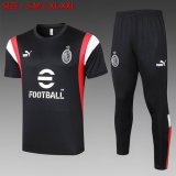 2023-2024 AC Milan club black soccer uniforms with long shorts C1055