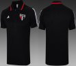 2023-2024 Sao Paulo club black polo soccer shirts C1034