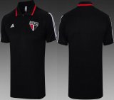 2023-2024 Sao Paulo club black polo soccer shirts C1034