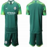 2019-2020 Manchester City Dark green goalkeeper soccer jersey