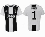 2018-2019 Juventus thailand version #1 BUFFON white soccer jerseys home