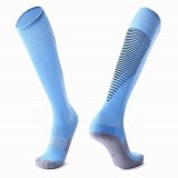 2018 Blank skyblue Thai version of the socks