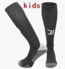 2024 Juventus club black kid soccer socks home