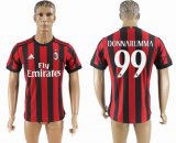 2017-2018 AC Milan thailand version #99 DONNARUMMA red soccer jersey home