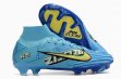 2023 Nike Air Zoom Mercurial Superfly IX Elite FG blue skyblue soccer shoes