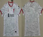 2024-2025 Liverpool club thailand version white soccer jerseys away