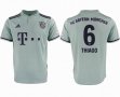 2018-2019 Bayern Munich #6 THIAGO thailand version gray soccer jersey away