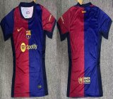 2024-2025 Barcelona club red blue women soccer jerseys home