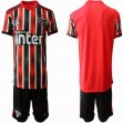 2019-2020 Sao Paulo FC club red black socer jerseys away
