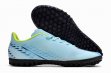 2023 Adidas X series fully knitted flat MD sole football shoes skyblue