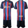 2022-2023 Barcelona club red blue soccer jerseys home-HQ