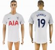 2017-2018 Tottenham Hotspur #19 DEMBELE Thailand version white soccer jersey home