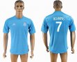 2016-2018 Marseille Thailand version #7 OCAMPOS skyblue soccer jersey away