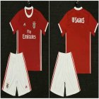 2019-2020 Benfica club red white soccer jersey home