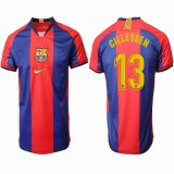 2019-2020 Barcelona thailand version #13 CILLESSEN red blue soccer jersey home