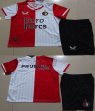 2023-2024 Feyenoord club red white black soccer jerseys home