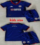 2023-2024 Cruz Azul club blue kid soccer jerseys home