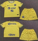 2022-2023 America club yellow kid soccer jerseys home