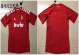 2012 Real Madrid thailand version throwback red soccer jersey