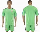 2018 World Cup Uruguay green goalkeeper soccer jersey